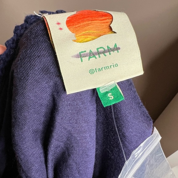 Anthropologie Farm Rio Renata Crochet Mini Dress - Picture 7 of 7